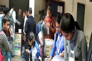 Lawyer Ashok Aggarwal distributed books