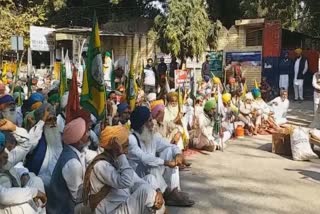 ndian Farmers Union protests