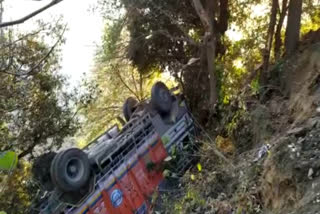 Truck accident in Chamba