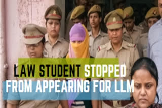 Woman who accused Chinmayanand of rape stopped from appearing in LLM exam