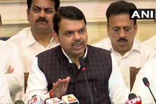 Devendra Fadnavis press meet