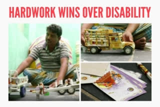 Karnataka: Blind man conquers disability with hardwork