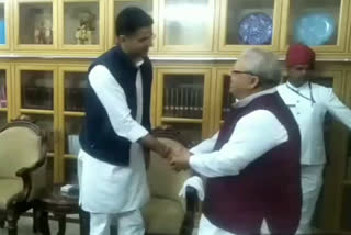 सचिन पायलट ने राज्यपाल से की मुलाकात,  Sachin Pilot met the Governor