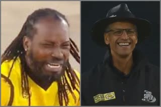 Chris Gayle's Funny Appeal In Mzansi Super League Leaves Umpire Smiling.