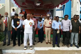 65th national basket ball championship tournment started at yanam, eastgodavari