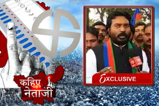 deoghar assembly seat ajsu candidate santosh paswan interview on etv bharat