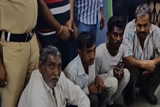 two copper cabel thief arrested  by rpf in valsad down yard