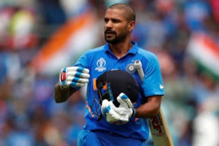 IND VS WI : injured shikhar dhawan ruled out of west indies t20is sanju samson named replacement