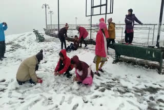 snowfall in char dham