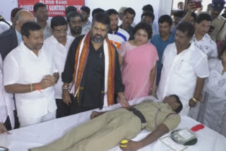 blood camp inaugrated by ministers in vijayawada