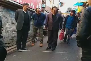 illegal possession removed by MC shimla