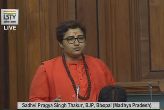 Pragya refers to Nathuram Godse as 'deshbhakt' in Lok Sabha