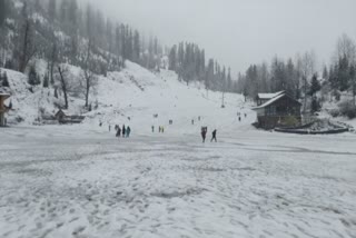 Tourists in Manali