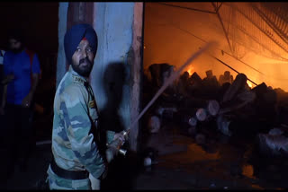 fire at Pratap factory in Ambala