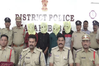 Interstate pirate gang arrested at mahabubabad