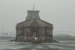 kedarnath snowfall