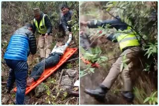 Car accident in Tranda Kinnaur