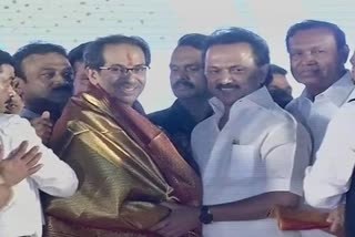 MK Stalin Uddhav Thackarey