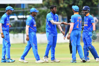 India U19 team won the ODI series