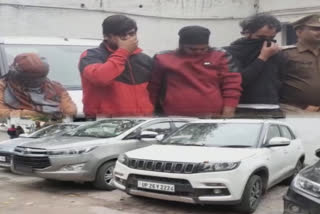 Crime branch arrested car crooks in gaziabad