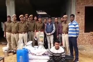 adulterated milk, police raid, जयपुर न्यूज, जयपुर ग्रामीण एसपी