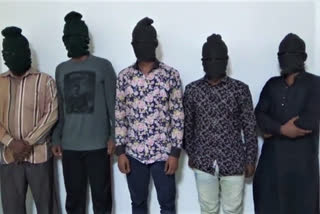 POLICE ARRESTED 5 ACCUSED IN PASTER MURDER IN MADHAPUR