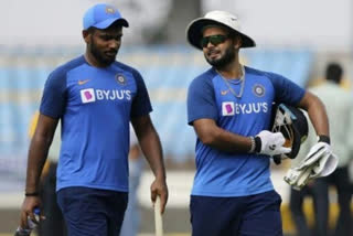 team india wicket keepers panth and sanju samson rivalry for position