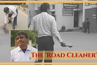 Heroes of Swachh India: 'Road cleaner' leaves home every day to go on cleaning spree in city