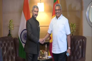 Rajapaksa meets Jaishankar