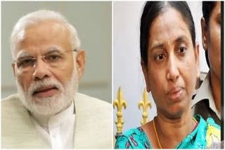 Rajeev murderer accuse Nalini's letter to PM Modi  രാജീവ് ഗാന്ധി വധക്കേസ്  മോചനം ആവശ്യപ്പെട്ട് നളിനിയുടെ കത്ത്  new delhi latest news