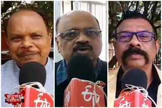 ETV bharat took opinion from doctors about election in ranchi