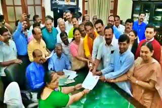 K.C.Ramamurthy filed nomination from BJP