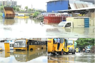 തമിഴ്‌നാട്ടിൽ ശക്‌തമായ മഴ; ജില്ലകൾക്ക് അവധി  continuous rainfall in tamilnadu; holidays for districts  തമിഴ്‌നാട്ടിൽ ശക്‌തമായ മഴ  heavy rain in tamilnadu  tamilnadu chennai  തമിഴ്‌നാട് ചെന്നൈ