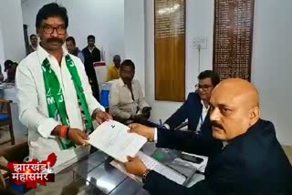 Hemant Soren nominated for fourth time from Dumka assembly seat