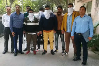 Four crooks of Gaurav Jharera gang arrested