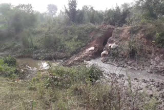 Canal water is being wasted