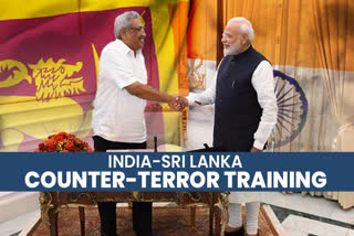Prime Minister Narendra Modi and Sri Lankan President Gotabaya Rajapaksa.