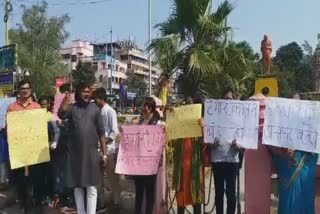 Students demanded to close the college