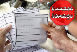 E.C letter to collectors to complete printing of ballot papers for panchayat elections