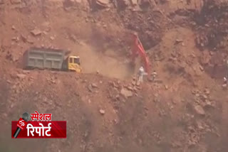 अवैध खनन की खबर,  News of illegal mining,  illegal mining in bharatpur,  भरतपुर में अवैध खनन