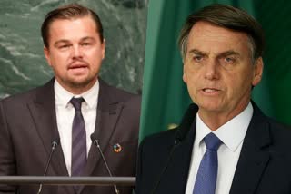 brazil president accuses dicaprio for amazon fire