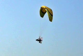 Paragliding adventure in kurukshetra