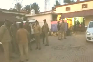 rape accused did suicide at sahaspur station