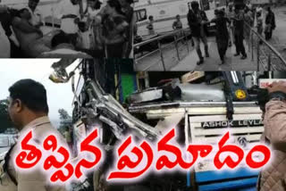 no passengers gets harmed in accident occured at kadapa district