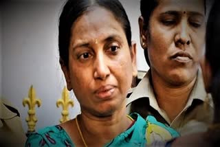 Fasting for four days in Nalini Vellore jail