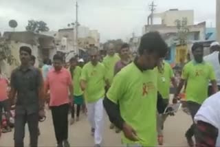 World AIDs day celebration: Marathon in Koppal