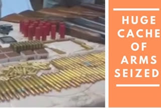 Militant hideout busted in Baramulla; arms, ammunition seized