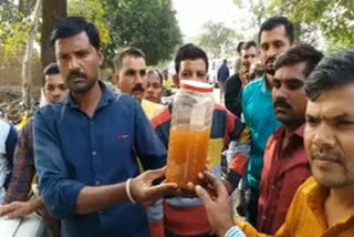 Villagers arrived in program with contaminated water