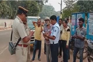 traffic checking in dhenkanal