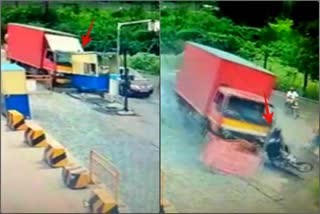 Krishnagiri toll booth accident